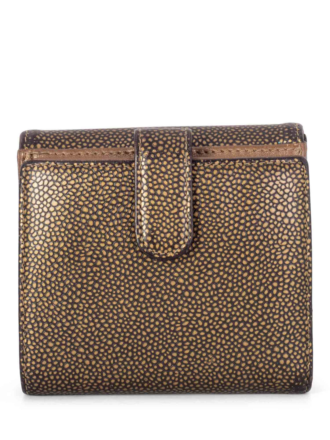 Top Quality Chanel Caviar Leather CC Logo Timeless Bifold Wallet Brown