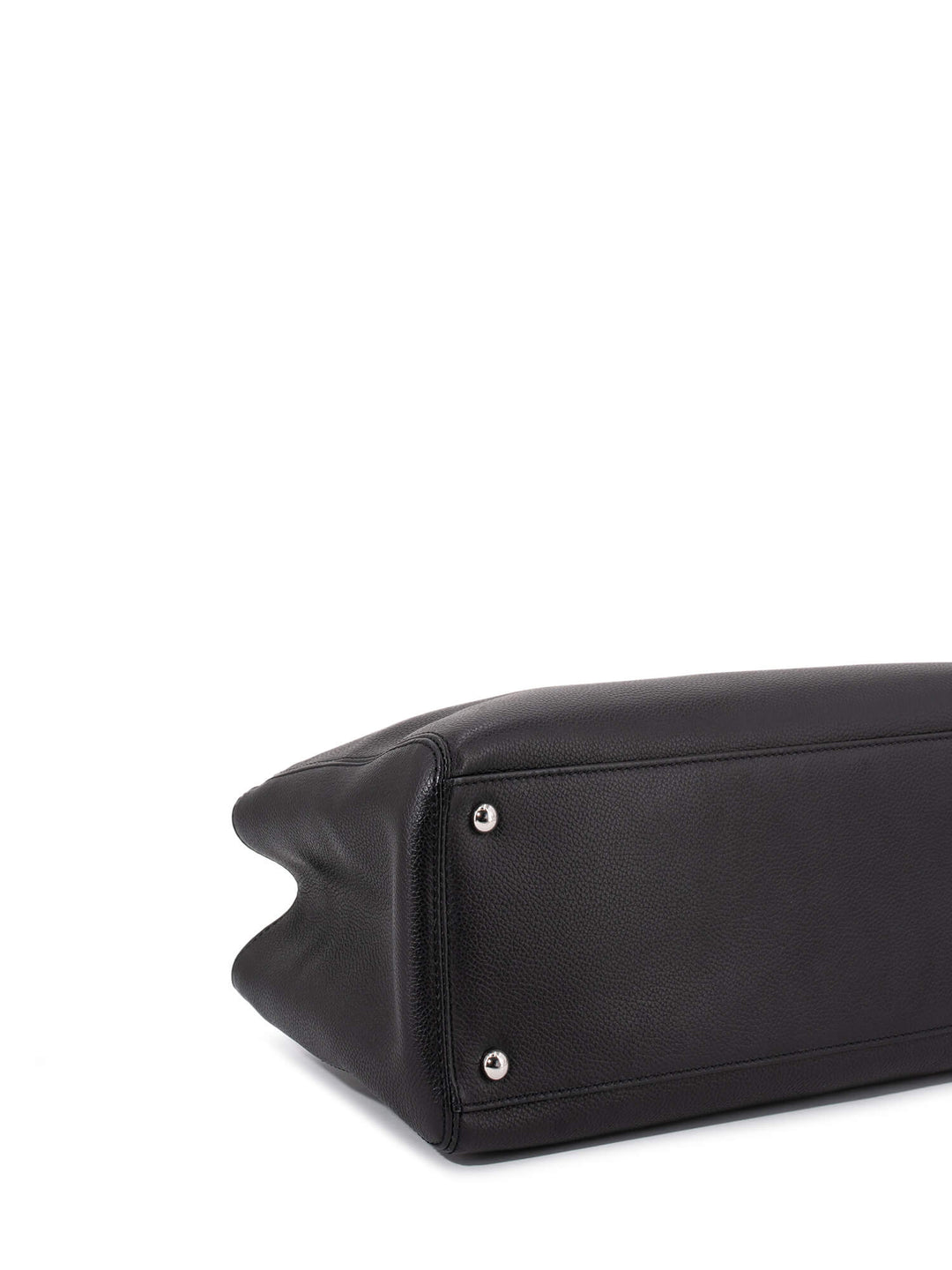 Top Quality Chanel Caviar Leather Small Cerf Shopper Bag Black