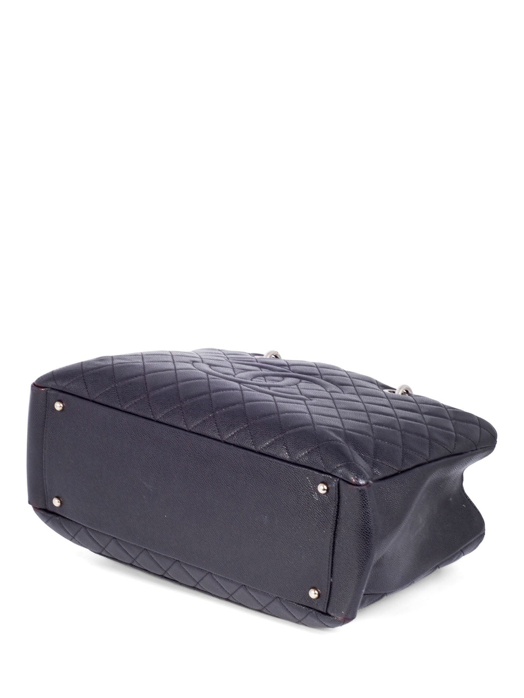 Top Quality Chanel Caviar Quilted Grand Shopping XL Bag Black
