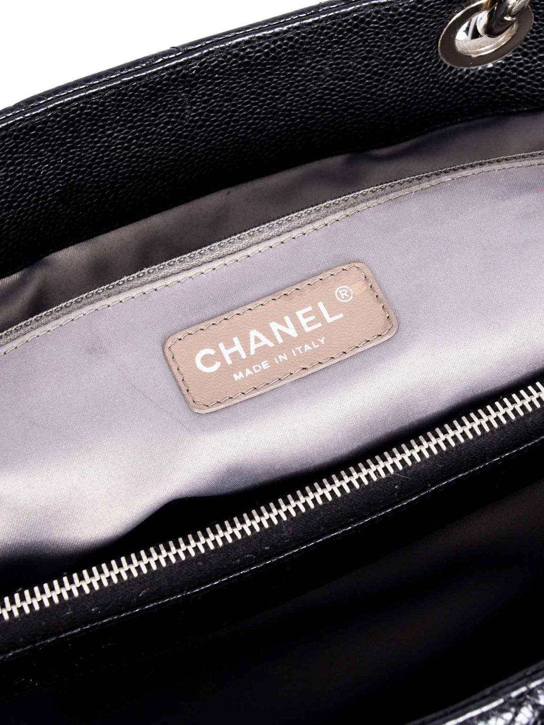 Top Quality Chanel Caviar Quilted Grand Shopping XL Bag Black
