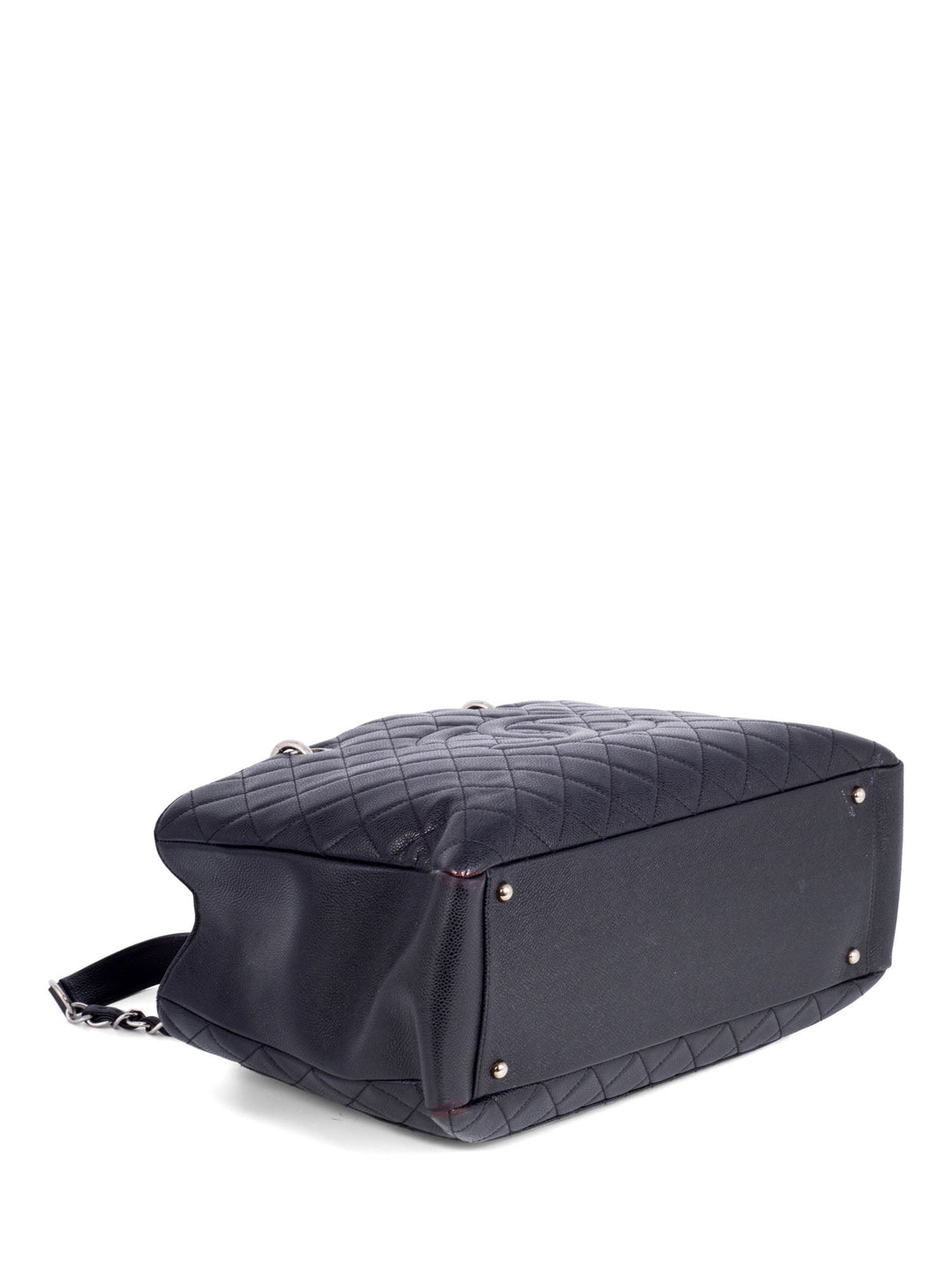 Top Quality Chanel Caviar Quilted Grand Shopping XL Bag Black