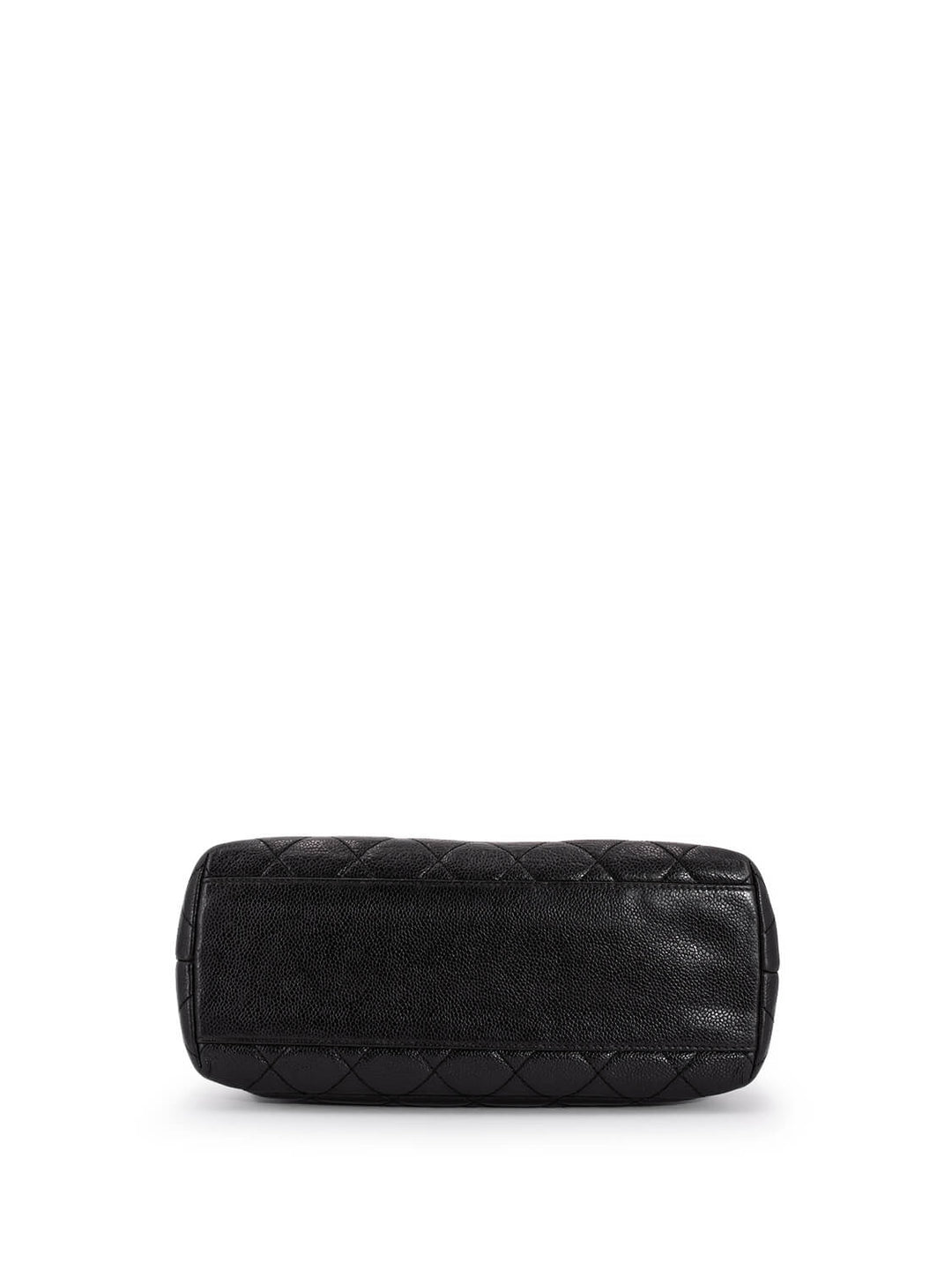 Top Quality Chanel Caviar Quilted Large Coco Handle Flap Bag Black