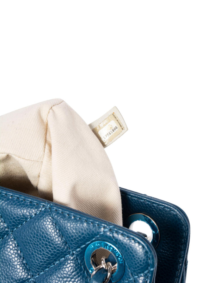 Top Quality Chanel Caviar Quilted Leather Grand Shopper GST Bag Blue