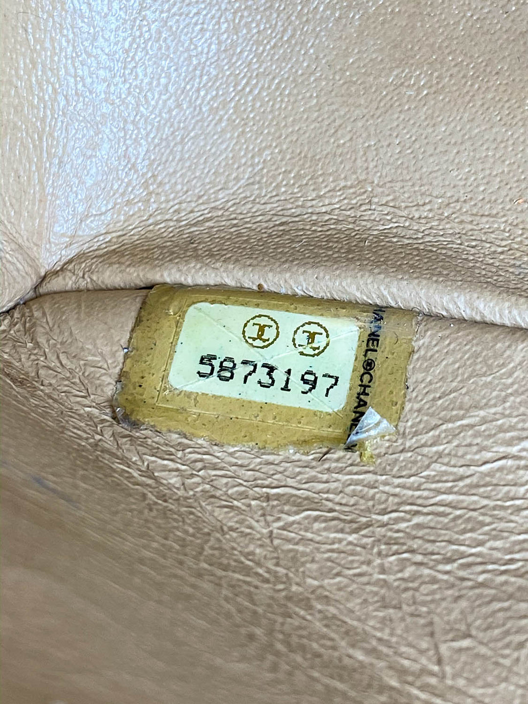 Top Quality Chanel Caviar Quilted Medium Double Flap Bag Beige