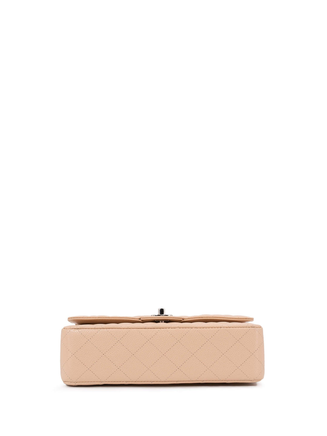 Top Quality Chanel Caviar Quilted Medium Double Flap Bag Beige