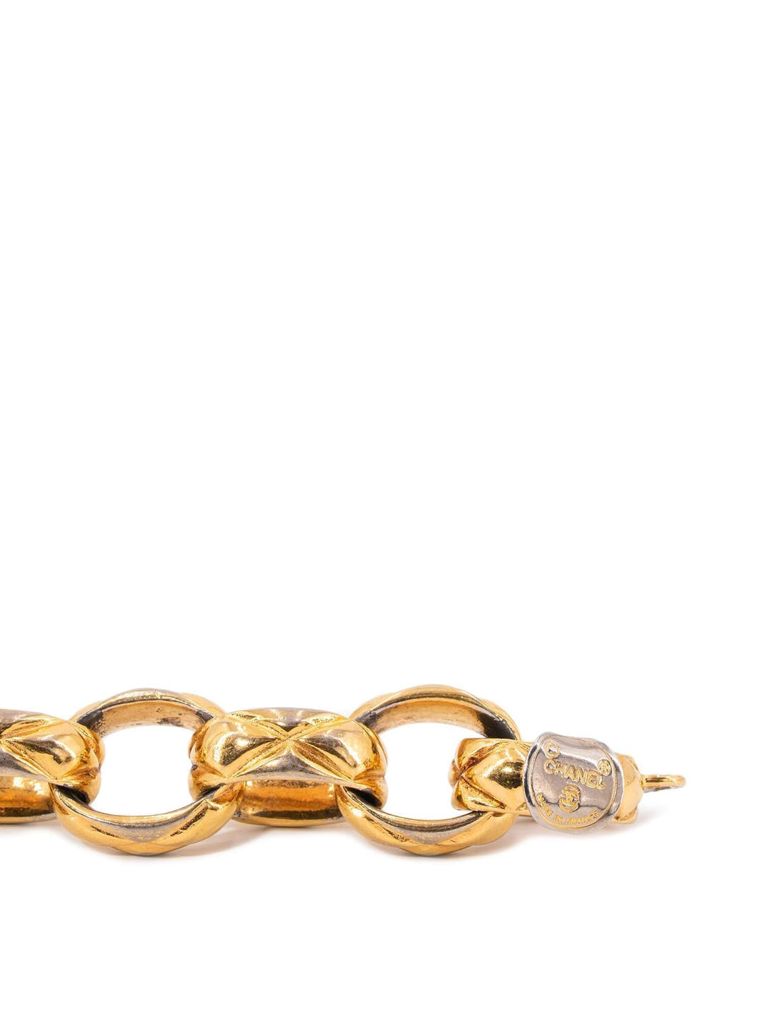 Top Quality Chanel Chain Link Bracelet Gold