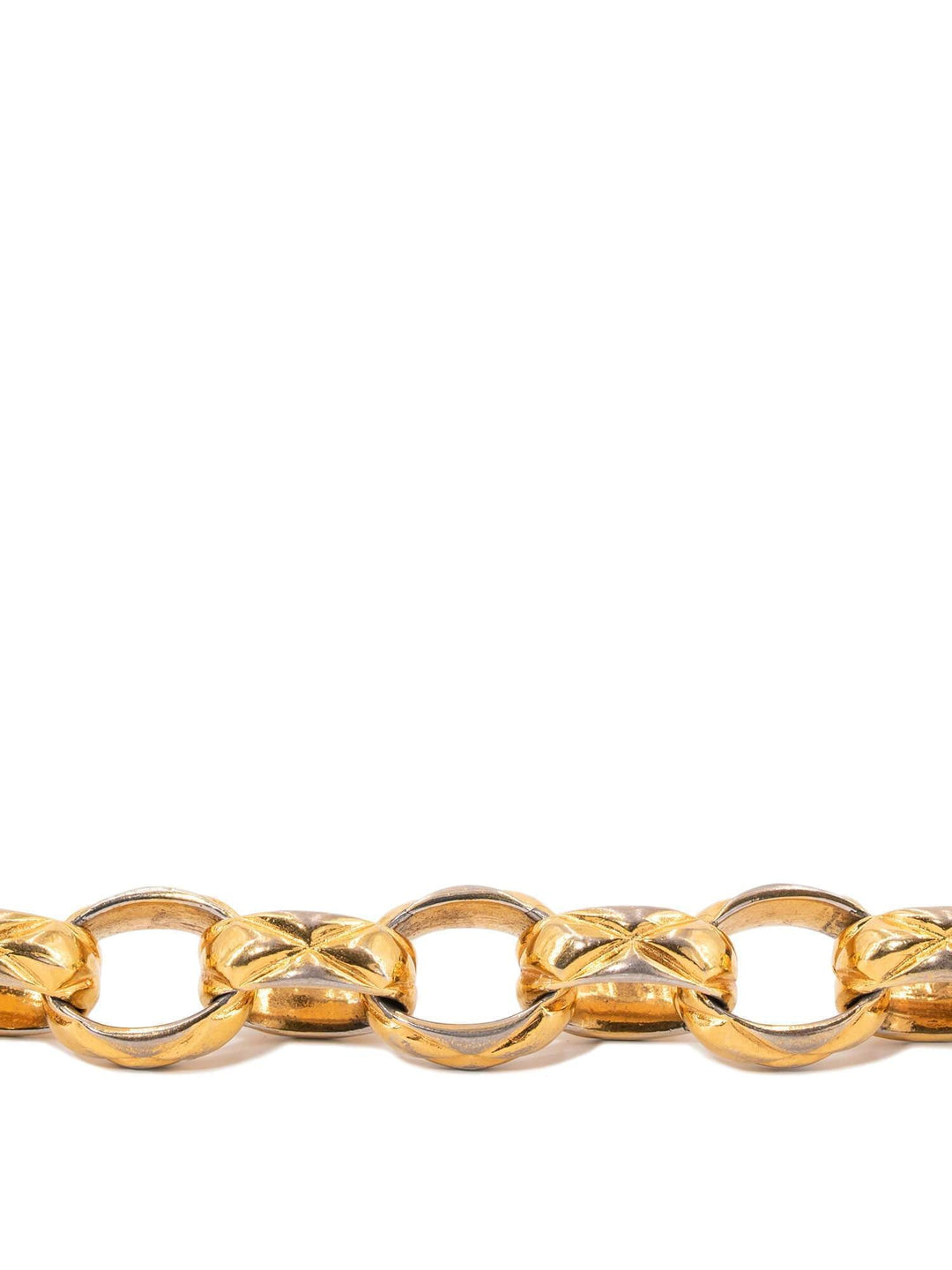 Top Quality Chanel Chain Link Bracelet Gold