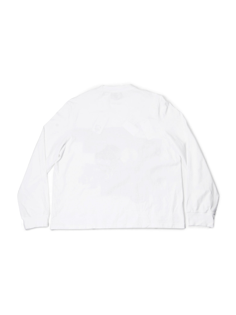 Top Quality Chanel Cotton Sequin CC Logo Shirt White Black