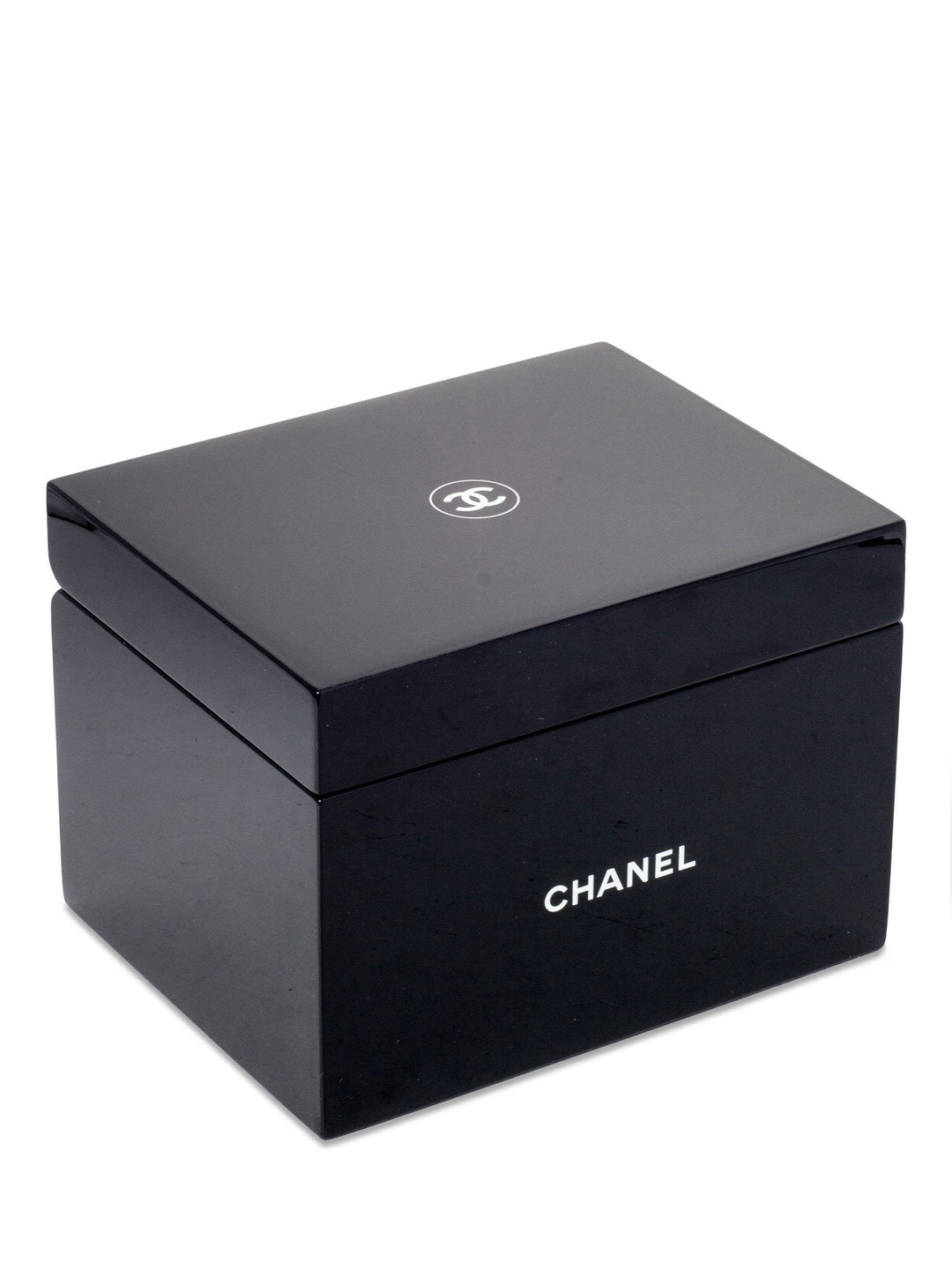 Top Quality Chanel Lacquered Beauty Jewelry Box Black