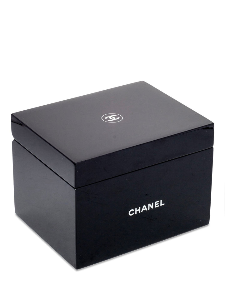Top Quality Chanel Lacquered Beauty Jewelry Box Black