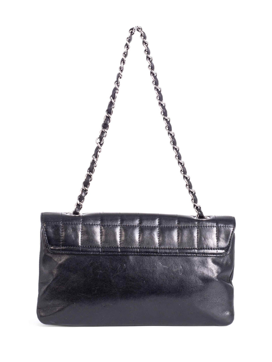 Top Quality Chanel Lambskin Leather Square Quilted Reissue Flap Bag Black