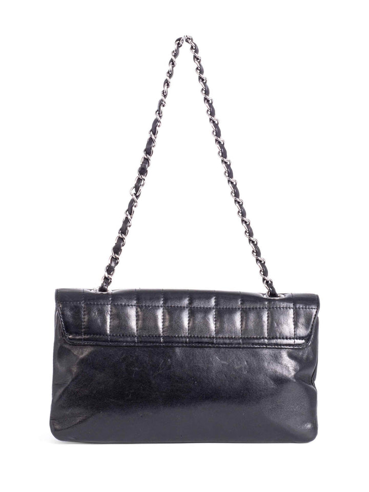 Top Quality Chanel Lambskin Leather Square Quilted Reissue Flap Bag Black