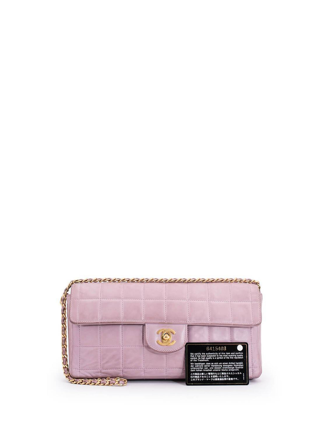 Top Quality Chanel Lambskin Quilted Medium Flap Bag Pink