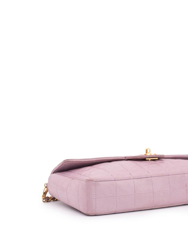 Top Quality Chanel Lambskin Quilted Medium Flap Bag Pink