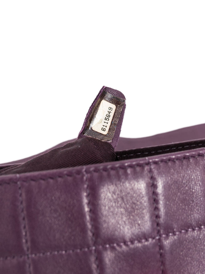 Top Quality Chanel Lambskin Quilted Mini Flap Bag Purple