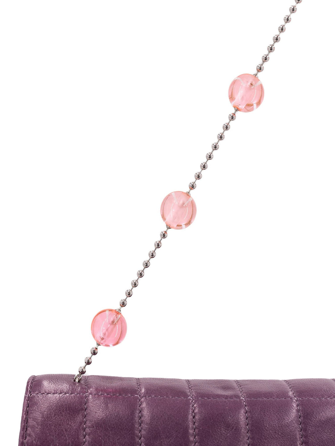 Top Quality Chanel Lambskin Quilted Mini Flap Bag Purple