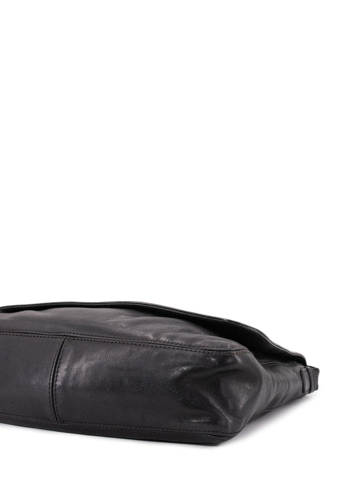 Top Quality Chanel Leather CC Logo Tassel Flap Messenger Bag Black
