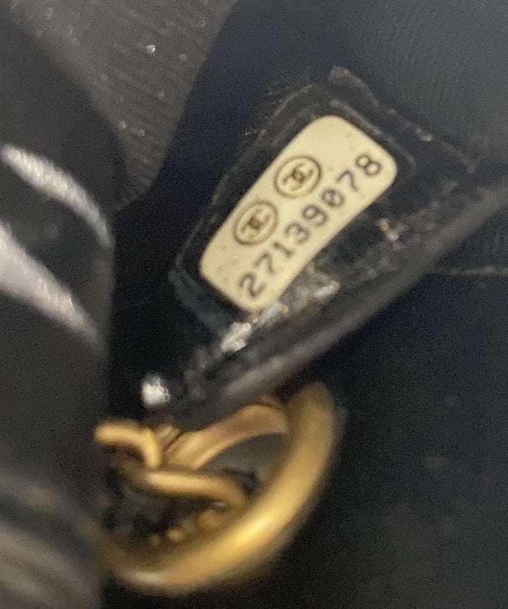 Top Quality Chanel Leather Small Egyptian Amulet Drawstring Bucket Bag Black