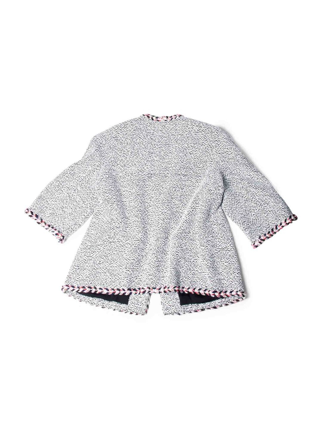 Top Quality Chanel Lesage Tweed Fringe Jacket Multicolor