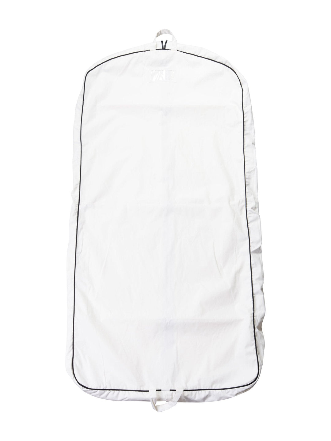 Top Quality Chanel Logo Canvas Garment Bag White Black