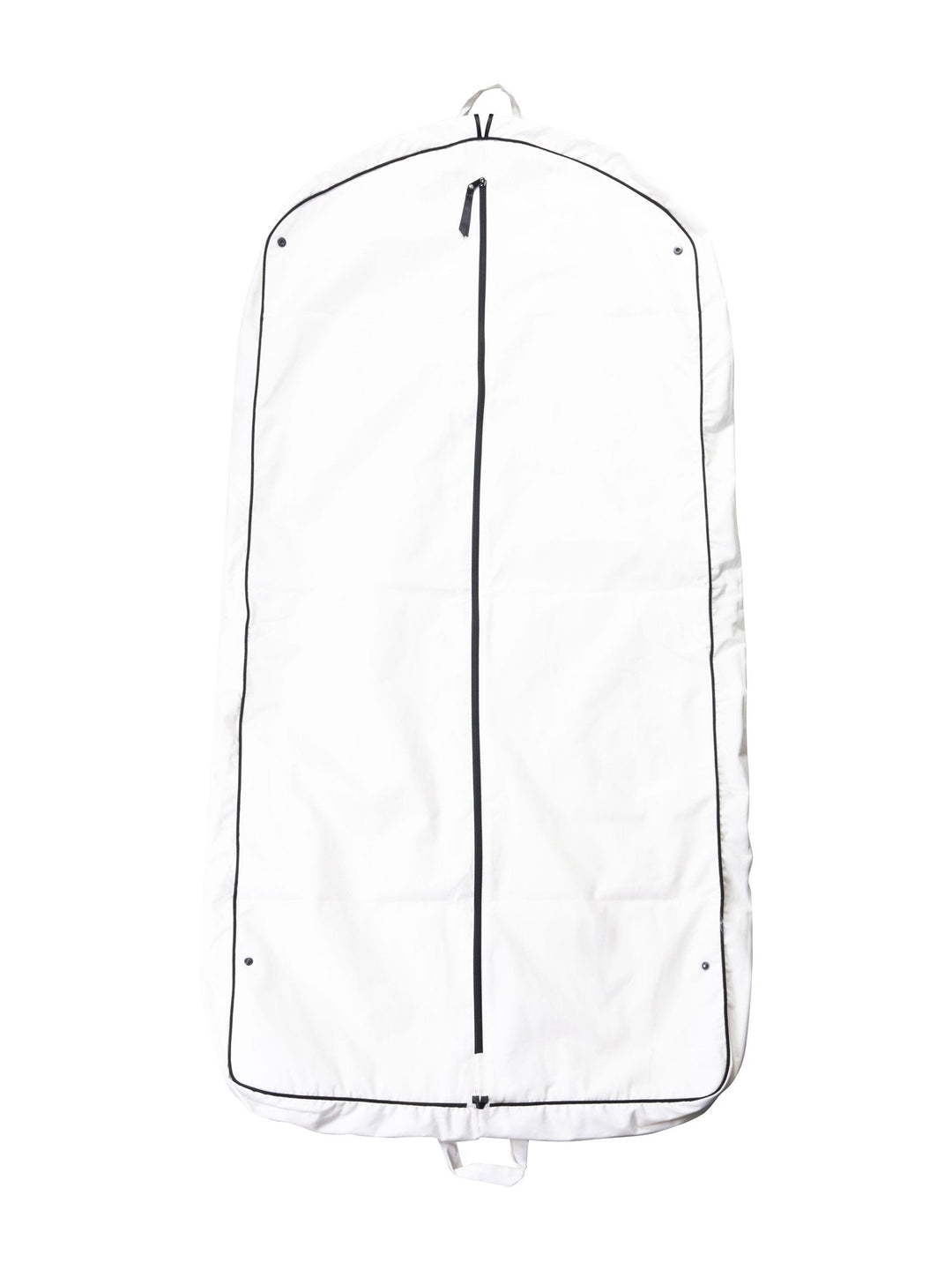 Top Quality Chanel Logo Canvas Garment Bag White Black