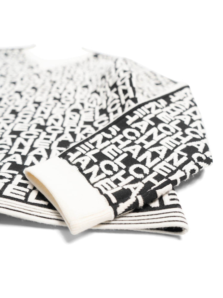 Top Quality Chanel Logo Knit Zipper Sweater Black White