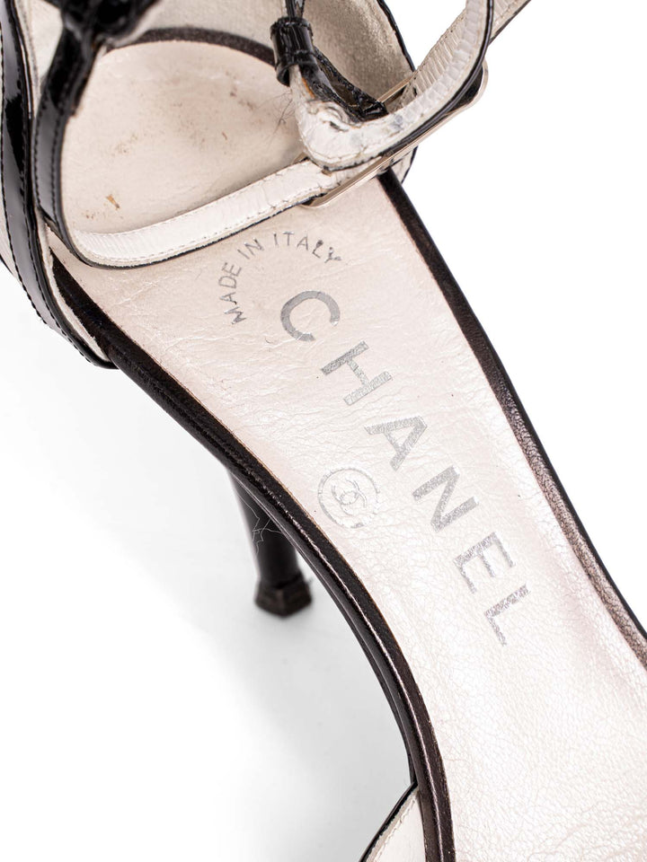 Top Quality Chanel Patent Leather Pumps Black White