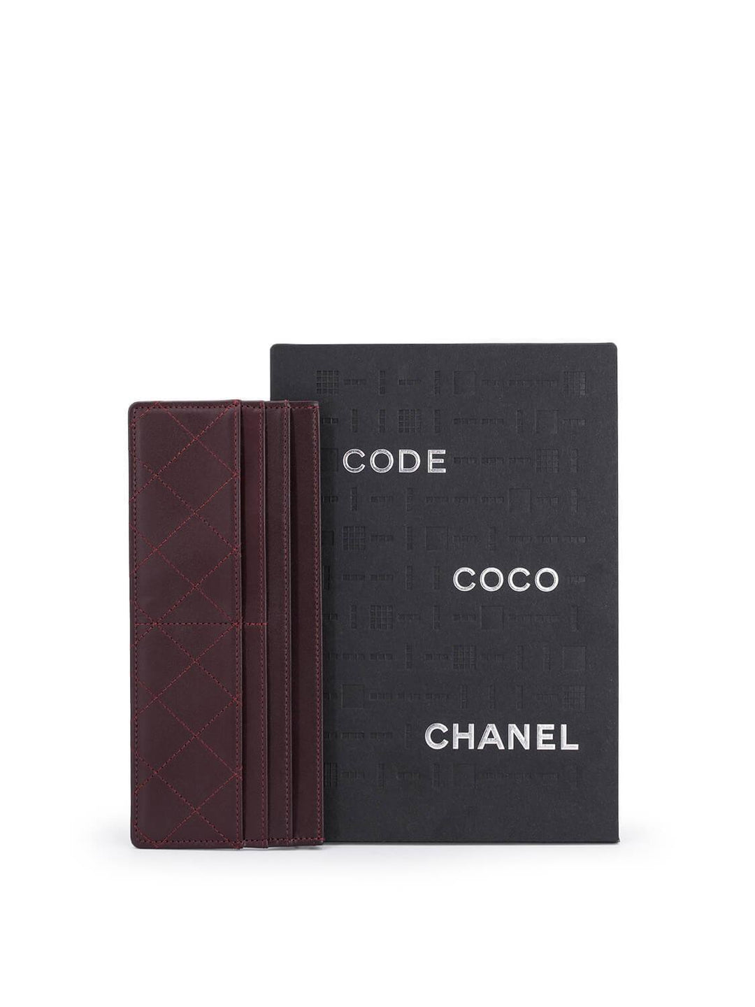 Top Quality Chanel Quilted Lambskin Leather Wallet Burgundy