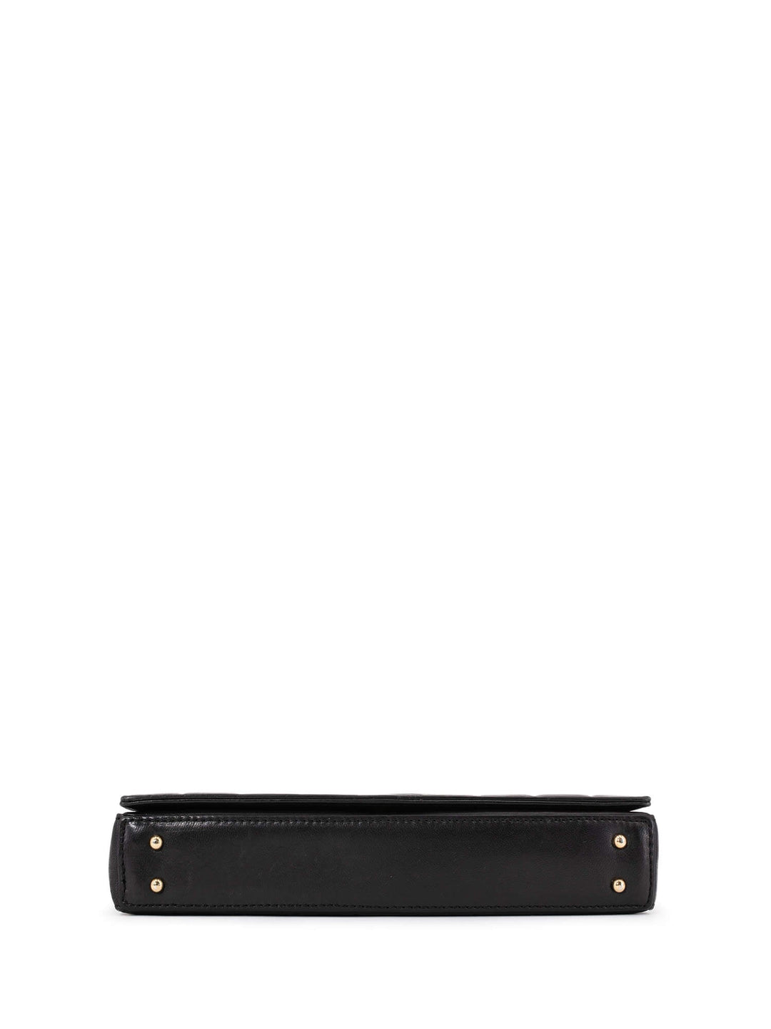 Top Quality Chanel Quilted Leather CC Logo Chocolate Bar Flap Bag Black