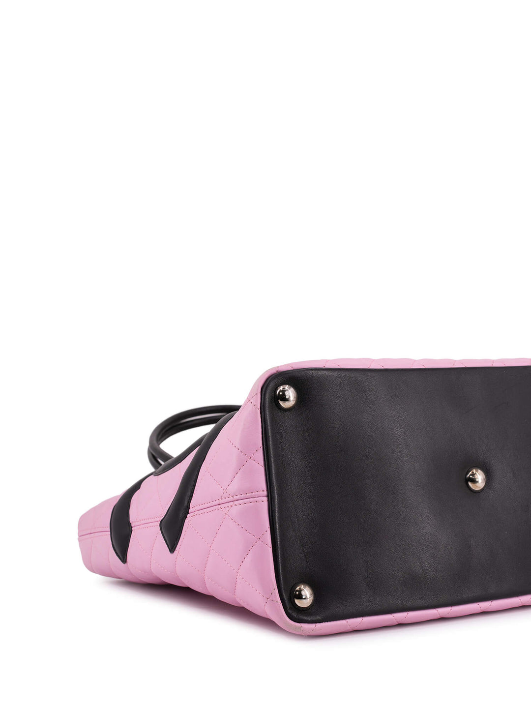 Top Quality Chanel Quilted Leather Cambon Bag Pink