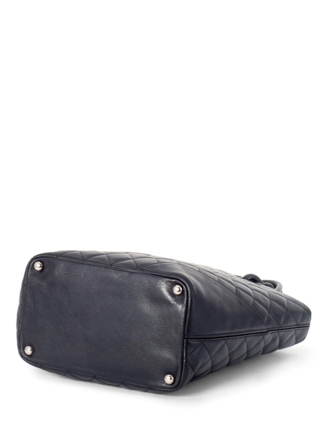 Top Quality Chanel Quilted Leather Cambon Bucket Bag Black