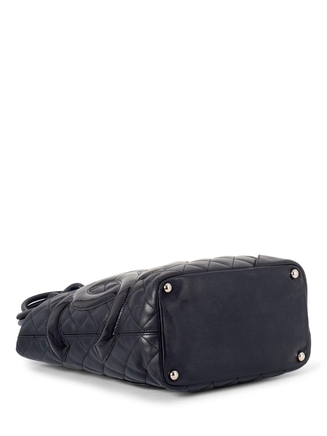 Top Quality Chanel Quilted Leather Cambon Bucket Bag Black