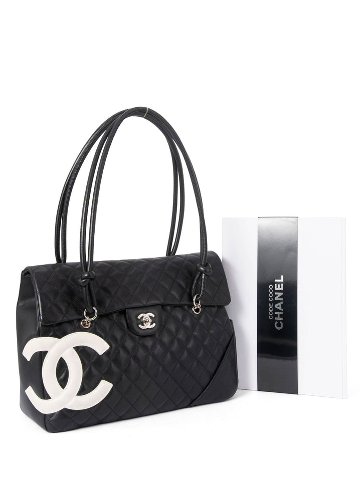 Top Quality Chanel Quilted Leather Jumbo Flap Bag Black