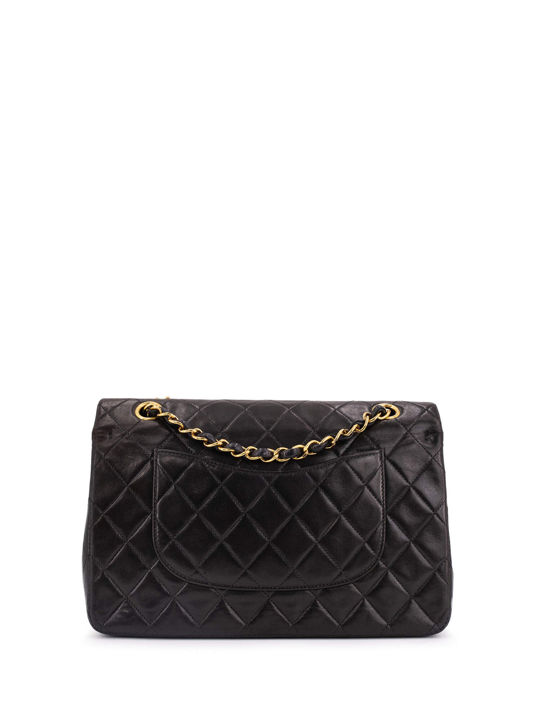 Top Quality Chanel Quilted Leather Medium Double Flap Bag Black