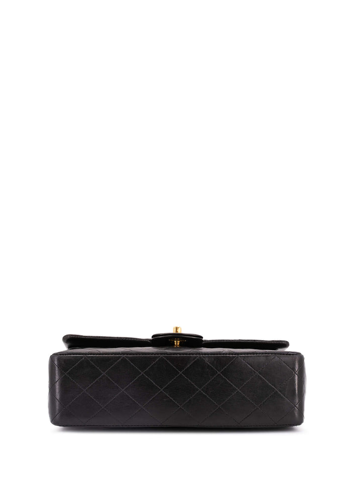 Top Quality Chanel Quilted Leather Medium Double Flap Bag Black