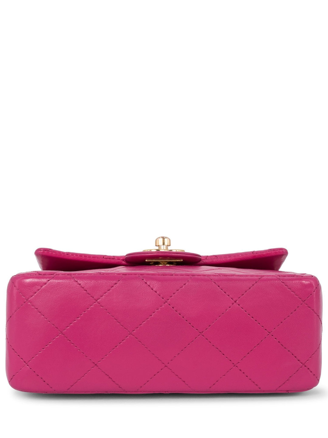 Top Quality Chanel Quilted Leather Mini Messenger Bag Pink