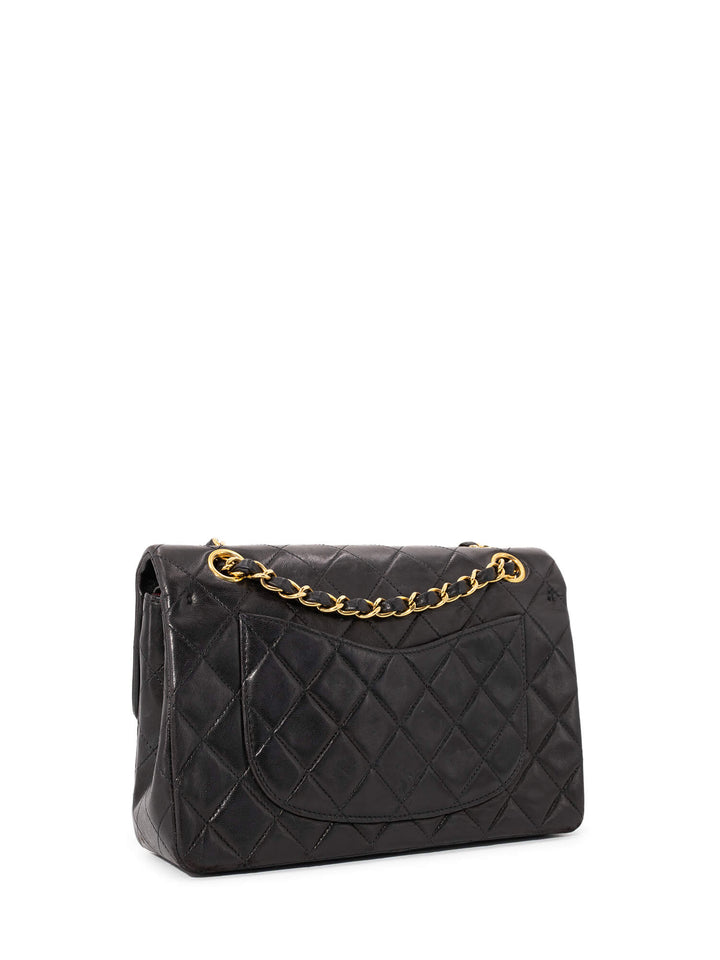 Top Quality Chanel Quilted Leather Small Double Flap Bag Black