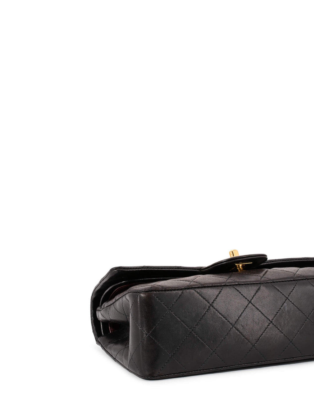 Top Quality Chanel Quilted Leather Small Double Flap Bag Black