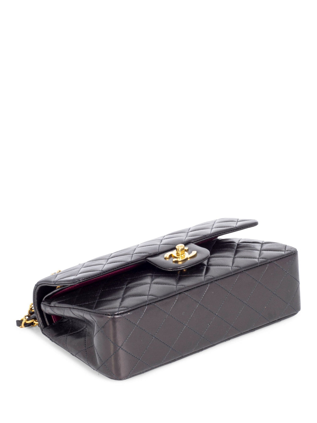 Top Quality Chanel Quilted Leather Small Double Flap Bag Black