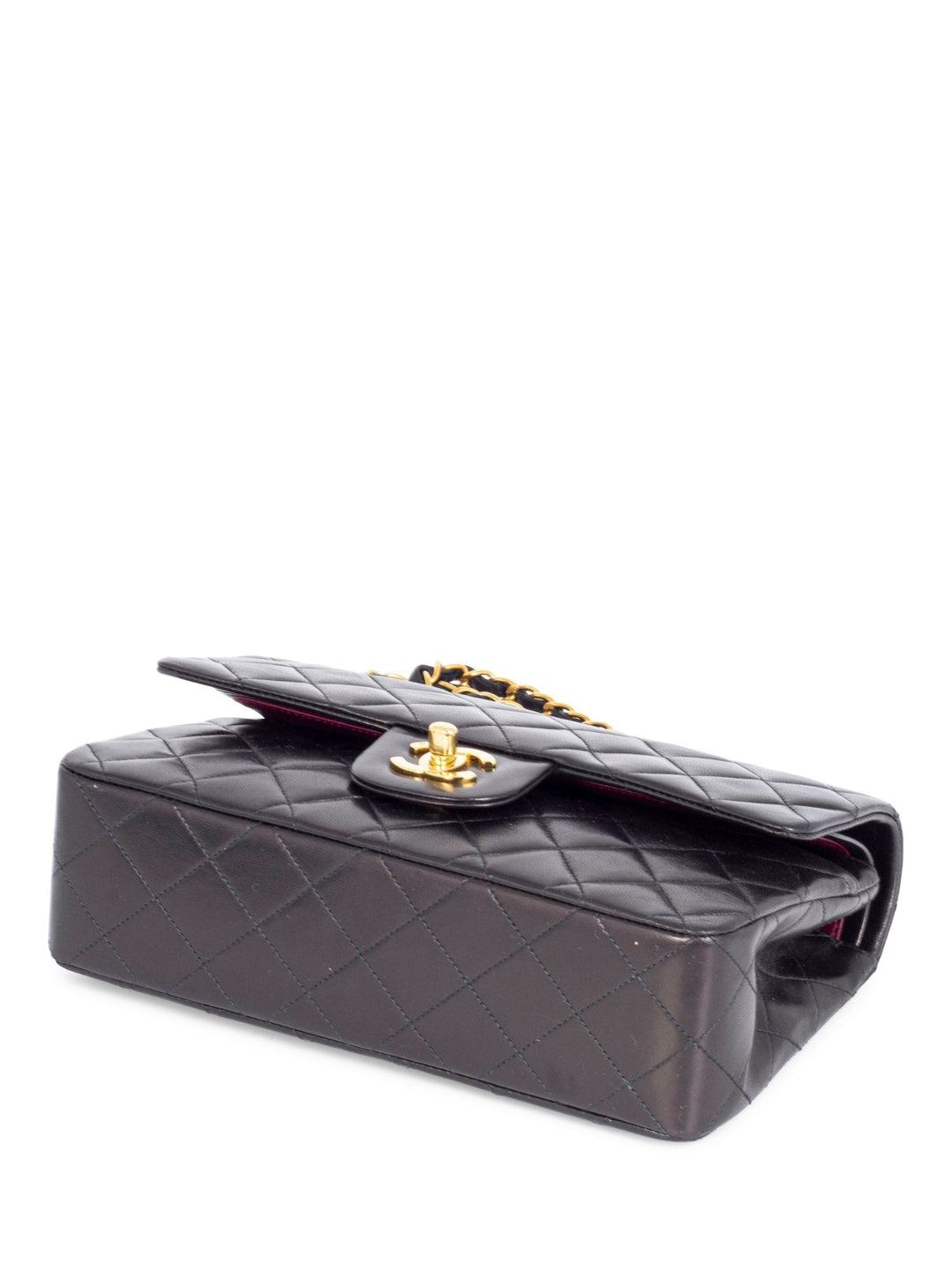 Top Quality Chanel Quilted Leather Small Double Flap Bag Black