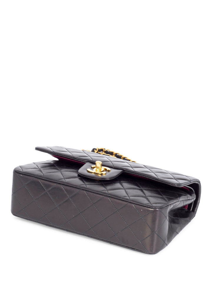 Top Quality Chanel Quilted Leather Small Double Flap Bag Black