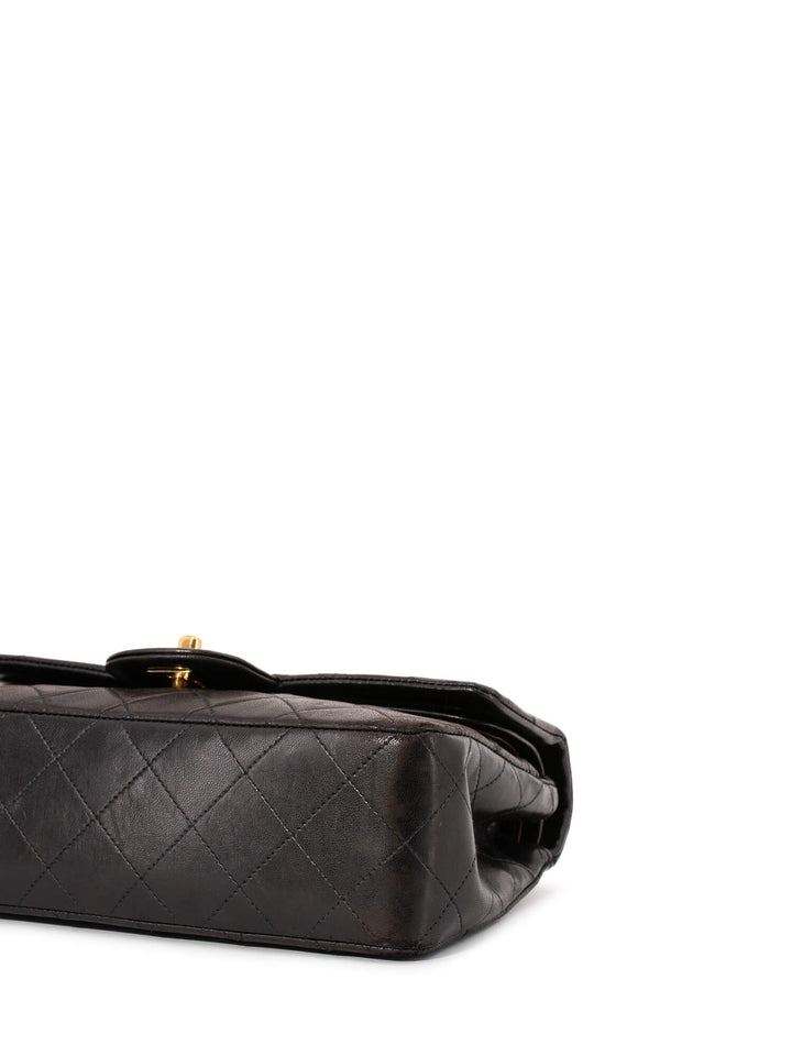 Top Quality Chanel Quilted Leather Small Double Flap Bag Black