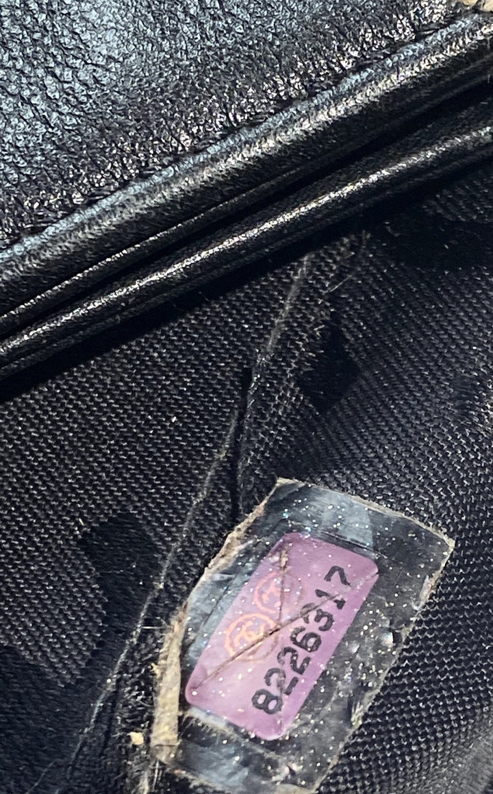 Top Quality Chanel Quilted Leather Surpique Bag Black
