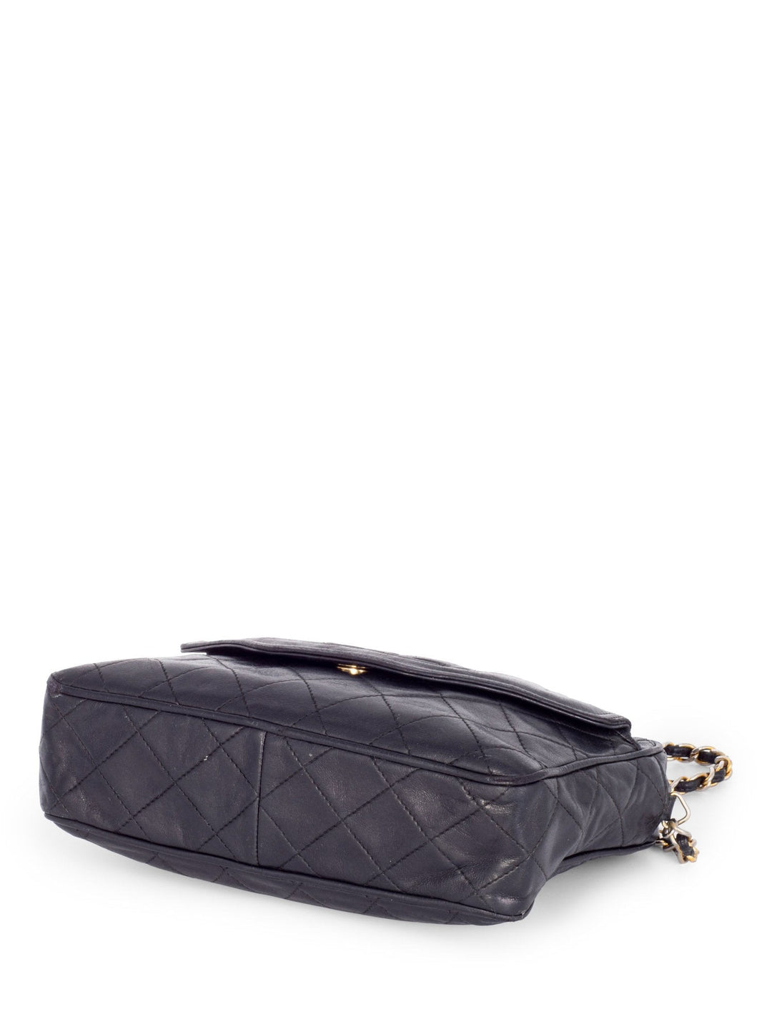 Top Quality Chanel Quilted Leather Tassel Camera Bag Black