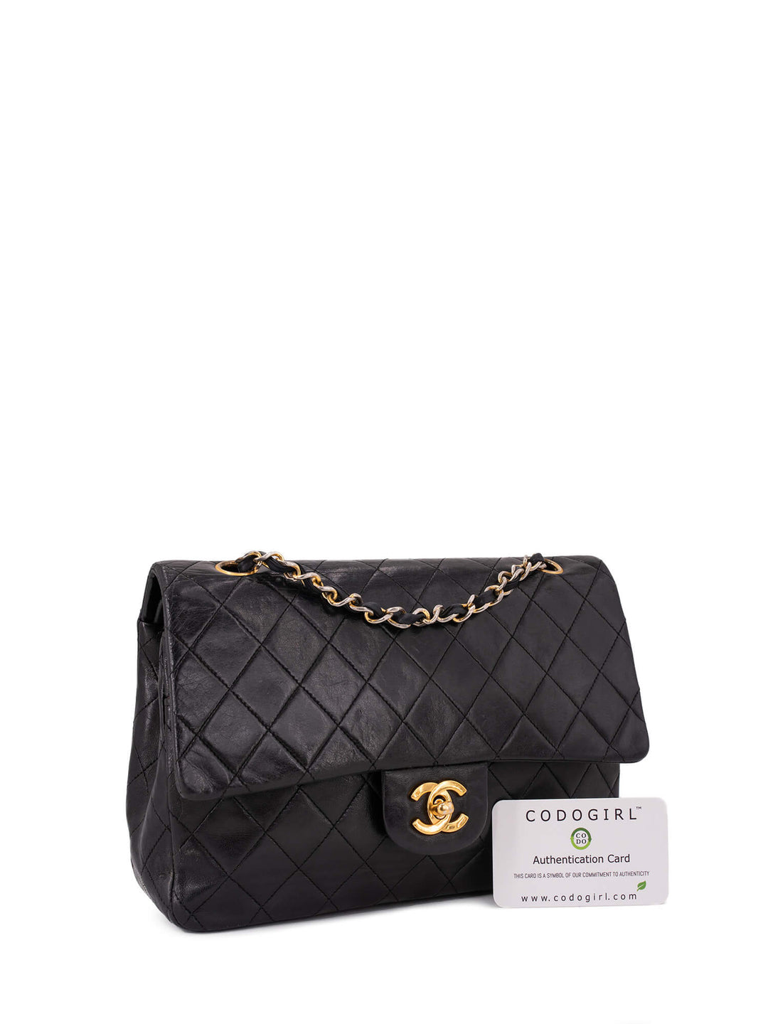 Top Quality Chanel Quilted Medium Double Flap Bag Black