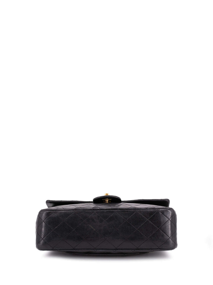 Top Quality Chanel Quilted Medium Double Flap Bag Black