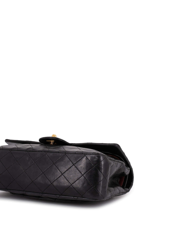Top Quality Chanel Quilted Medium Double Flap Bag Black