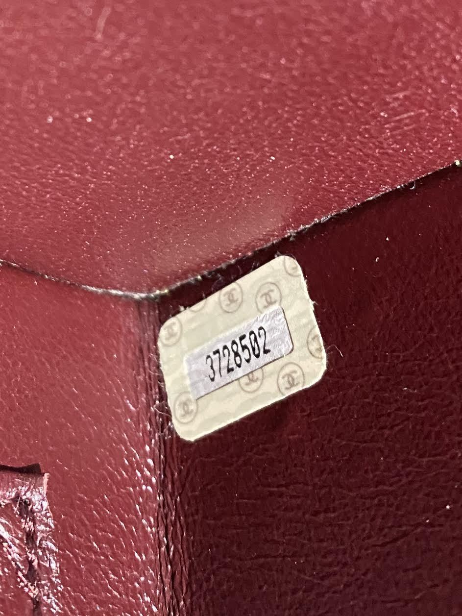 Top Quality Chanel Quilted Patent Leather CC Trunk Bag Black