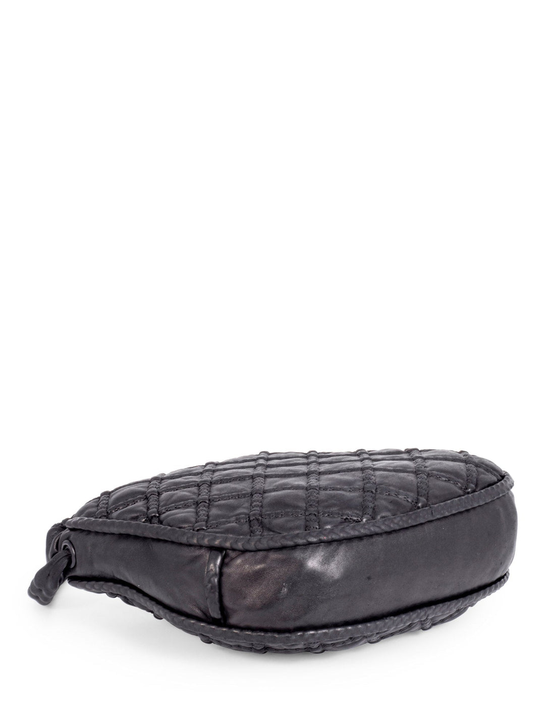 Top Quality Chanel Quilted Soft Leather Hobo Bag Black