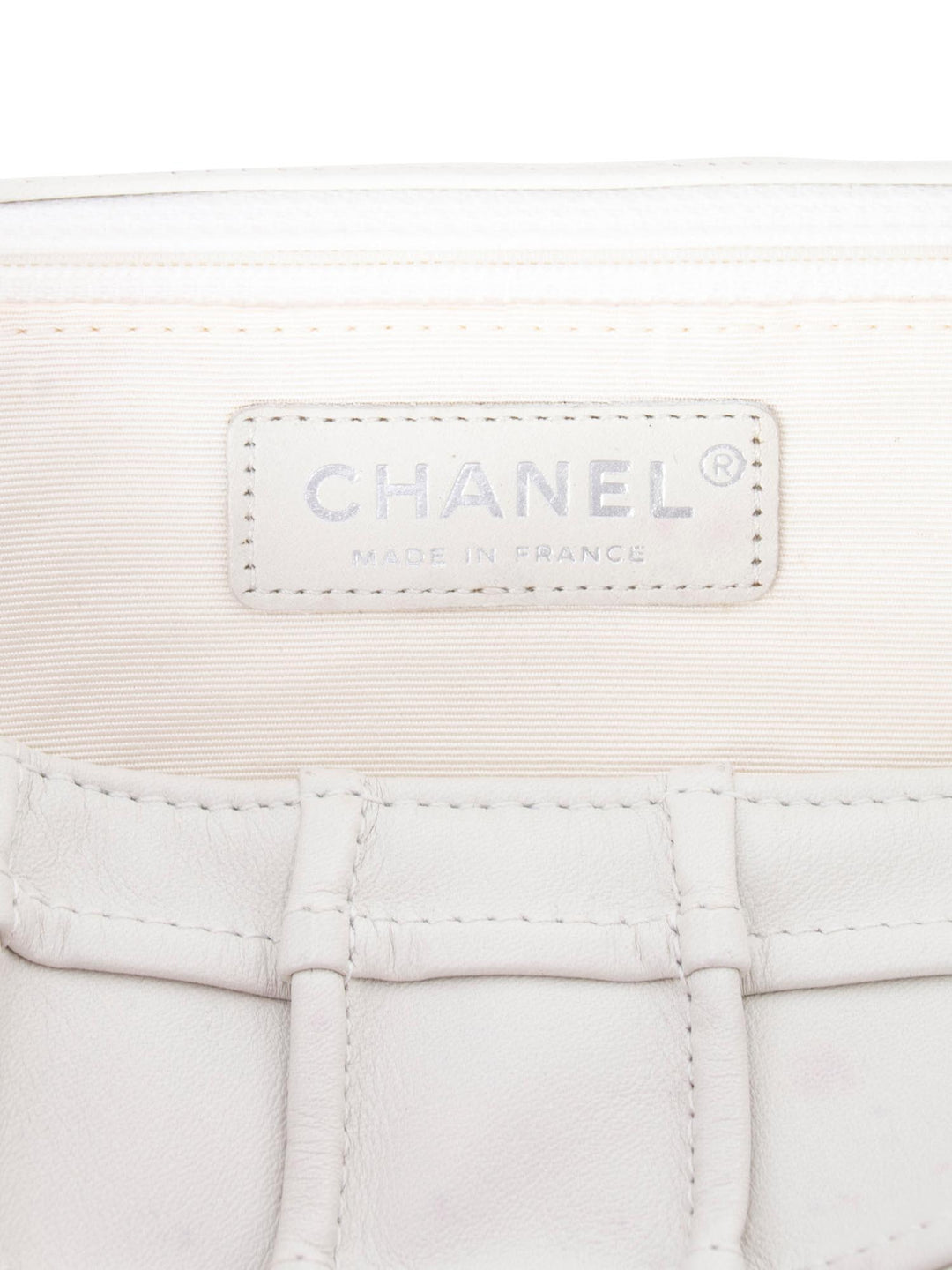 Top Quality Chanel Square Quilted Leather Medium Reissue Flap Bag White
